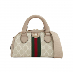 Gucci Ophidia Mini Boston krep&scaron;ys GG Supreme su juostele 724606-FABEX-9642 Basic Set (Bag+Dust Bag)