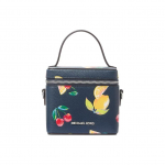 Michael Kors Sandrine Sequin Vaisių Ra&scaron;to Rankinė Su Užtrauktuku Moteri&scaron;ka Rankinė Tamsiai Mėlyna 35T4SD2C5L-NAVY Basic Set (Bag+Dust Bag)