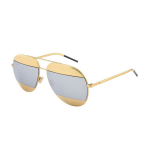Dior Madingi apvalūs akiniai nuo saulės Unisex akiniai nuo saulės DIORSPLIT1-000DC-59 Gold