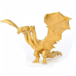 18cm Anime Godzilla Monstrų Karalius 3 Galvos King Ghidorah Drakonas Mink&scaron;tas Klijinis Monstras Modelis Lėlė Papuo&scaron;alai Vaikams Žaislai Dovana