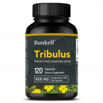 Tribulus terrestris ekstrakto kapsulės 1000 mg, energijos palaikymo maisto papildas 120 kapsulių 120 capsules