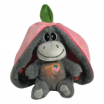 Kawaii &Scaron;viečianti kvėpuojanti lėlė su judesio &scaron;viesomis Pliu&scaron;inė kvėpuojanti kim&scaron;tinė lėlė Bra&scaron;kinis asiliukas Kūdikio miego žaislai Pliu&scaron;inė lėlė rožinė