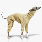 Vipetas Italų kurtas Drabužiai &Scaron;uns kombinezonas Vilnos žiemos golfo apykaklė Tampri apranga &Scaron;uns storinantis paltas Naminių gyvūnėlių drabužiai S-3XL (Khaki,M) chaki