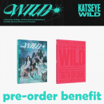 I&scaron;ankstinis užsakymas KATSEYE WILD albumas, standartinė versija. & Weverse Gim Random ver. & Weverse POB