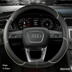 2026 Kar&scaron;tas D Odos Audi A1 A3 A4 A5 Automobilio Vairo Dangtelis 38cm A6 A7 A8 Q2 Q3 Q5 Q7 Q8 S4 S3 S5 S6 S8 RS6 RS4 Automobilio Aksesuarai