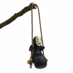 1vnt Studio Ghibli Spirited Away be veido vyro figūrėlių žaislai Miyazaki Hayao sūpynės be veido vyro modelio žaislas juoda