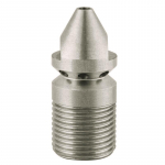 3/8BSP auk&scaron;to slėgio plovimo kanalizacijos purk&scaron;tuko pur&scaron;kimo galvutės žarnos kanalizacijos valymo antgalis