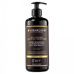 Kerargan - Apr&egrave;s Shampoing &agrave; l&rsquo;huile de Ricin, d&rsquo;Argan et Camomille pour nourrir et stimuler les cheveux - Sans Sulfate, Sans Paraben - 500 ml