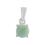 Sidabrinis pakabukas su smaragdu 0.448ct (2140399) smaragdas