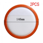 146/130MM Wasbare Stofzuiger Hepa filtras Voor Midea C3-L148B C3-L143B VC14A1-VC VC16C3VR Ronde Hv filtras Katoen filtro elementas