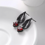 Gotikiniai angelo Wings auskarai cirkonio Love Earrings ins Wind Earrings asmenybės auskarai