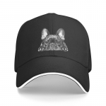 Prancūzų &scaron;uo prancūzų buldogas punk unisex beisbolo kepurė suaugusiems reguliuojama tėčio kepurė, moteri&scaron;ka Unisex apsauga nuo saulės Baseball Cap