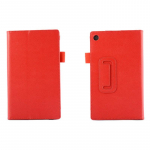 Skirta Kindle Fire HD 8 2020, HD8 2017, HD8 2020 plius 8 colių plan&scaron;etinio kompiuterio dėklo laikiklis sulankstomas stovas Flip Fashion odinis dangtelis HD8 2020 2022 raudona