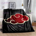 Creative Anime N-Naruto spausdinta antklodė Mink&scaron;ta kokybi&scaron;ka sofos lovatiesė plaukuota antklodė flanelinė antklodė lovatiesės dovanų antklodės 75cm x 90cm