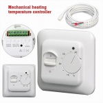 Įleidžiamas kambario termostatas, grindų pogrindinis jutiklio temperatūros reguliatorius