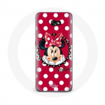 Coque pour samsung galaxy A5 2017 Minnie Mouse Dessin anim&eacute; Rouge