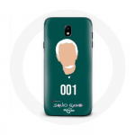 Coque pour Samsung Galaxy S4 Squid Game Oh Il nam Num&eacute;ro 001