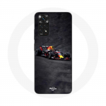 Coque pour Xiaomi Redmi Note 11S Formule 1 Max Verstappen F1 noir rouge et jaune juoda