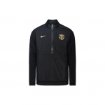 Nike Barselonos futbolo klubo sportinis &scaron;varkas vyri&scaron;kas vir&scaron;utinis drabužis juodas CJ6624-010 XS