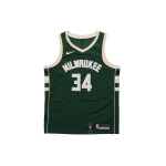 Nike NBA Milwaukee Bucks Giannis Antetokounmpo #34 Gerbėjų Edition Krep&scaron;inio mar&scaron;kinėliai Vyri&scaron;ki mar&scaron;kinėliai Eglės žalia 864489-323 S