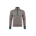 Nike Sphere Dri-FIT pusiau užsegamas vilnos &scaron;iltas bėgimo treniruočių ilgomis rankovėmis džemperis vyri&scaron;ki vir&scaron;utiniai drabužiai tamsiai žalsvai mėlynas CU6088-394 M