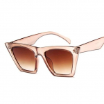 Kvadratinio stiliaus saulės akiniai moterims Dizainerio Retro saulės akiniai Moteri&scaron;ki Plastikinis rėmelis Prabangūs Veidrodiniai Oculos De Sol Feminino