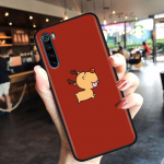 Kalėdų Kalėdų Senelio mobiliojo telefono apvalkalas, skirtas Redmi Note 10 11 11S 11E 7 8 8T 9 9S 9T Pro Plus 4G 5G Black Soft Case Cover Fundas Redmi Note 7