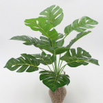 Dirbtiniai augalai Tropical Monstera Palm Leaves Simulation Leaf Party Garden