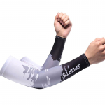 Ledinio &scaron;ilko rankovė Apsauginis nuo saulės rankogalis Apsauga nuo saulės UV spindulių Rankovės nuo saulės Neslystančios Vyrams Moterims Ilgos pir&scaron;tinės Lauko Vėsinančios Sportinės Dviračių Vėjelis