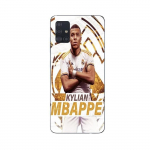 Coque Maniacase pour Samsung Galaxy A51 5g Kylian Mbappe Real Madrid wallpaper celebration