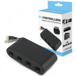 Wii U GameCube Contr&ocirc;leur Adaptateur, GameCube NGC Contr&ocirc;leur Adaptateur pour Wii U, Switch et PC USB Noir