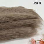 100x180cm ilgio dirbtinio kailio audinio kiliminiai drabužiai lėlė pliu&scaron;inis kim&scaron;ytas žaislas rankdarbiams pasidaryk pats rankų darbo siuvimo priedai 50x180cm