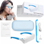 SAD Light Therapy Lamp Depression Mood Therapy Glasses wearable led light anti motion sickness SAD therapy Phototherapy glasses balta