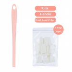 10/30/50/100 vnt vienkartinių ply&scaron;ių valymo &scaron;epečių įrankių rinkinys Vienkartinis tualeto &scaron;epečio tarpelio kampo valymo &scaron;epetys 10pcs mėlyna