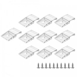 WS2812B WS2811 10 mm PCB LED &scaron;viesos juostos spaustukas &scaron;viesos juostos spaustukas FCOB COB SK6812 RGBW 5050 &scaron;viesos juostos tvirtinimo spaustuko laidų sagtis