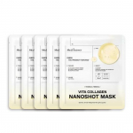 MEDIANSWER Vita Kolageno Nano&scaron;ūvio Kaukė 37g*5vnt P000DZAT - Face Mask white