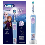 Oral-B Pro Kids Brosse &agrave; Dents &Eacute;lectrique Enfant, Reine des Neiges Disney, 1 Brossette Brossage Doux, Minuteur et Vibrations