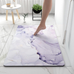 Prabangus marmuro ra&scaron;to diatomito purvo vonios kilimėlis - Sugeriantis, Neslystantis, Plaunamas 80x120cm