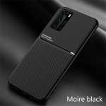 Prabangus odinis &scaron;arvuotas dėklas Huawei P20 P30 P40 Lite Mate 20 30 40 Pro Plus P40Pro matinis magnetinis laikiklis mink&scaron;ti silikoniniai dangteliai For Mate 40 Pro