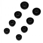 8 vnt. silikoninių ausų antgalių ausinėse, ausų antgalių adapteriai, skirti &bdquo;Sennheiser MOMENTUM True Wireless&ldquo;, 4 mink&scaron;ti antgaliai, skersmuo 8&ndash;14 mm