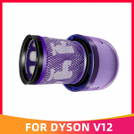 Atsarginės dalies HEPA filtras, suderinamas su Dyson V12 Detect Slim Absolute Total Clean belaidžio dulkių siurblio atsarginiais priedais