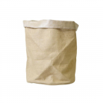 Pot en jute grand mod&egrave;le smėlis