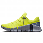 Nike Free Metcon 5 Volt Wolf Grey Vyri&scaron;ki sportbačiai Žali Juodi I&scaron;sklaidytos Mėlynos DV3949-700 40