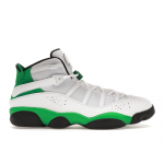 Air Jordan 6 Rings Balti Lucky Green Vyri&scaron;ki Sportbačiai Juodi 322992-131 44.5