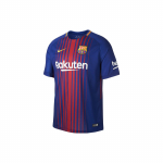 Nike Barselonos vyri&scaron;ki futbolo mar&scaron;kinėliai trumpomis rankovėmis su prekės ženklo logotipu, mėlyni 847255-456 XL