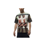Jordan Flight Series Spalvų Blokų Character Grafikos Spausdinimo Apvalios Kaklo Trumpomis Rankovėmis T-shirt SS24 Vyri&scaron;ki Vir&scaron;utiniai Drabužiai Sail FN5955-133 L