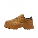 Air Jordan 1 Low Brooklyn Wheat Moteri&scaron;ki sportbačiai Rudi Team-Red Metallic-Gold HF3184-700 40.5