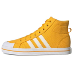 Adidas Neo Bravada Mid Drobė Neslystantis Patvarus Kvėpuojantis Auk&scaron;tas Vir&scaron;us Riedlenčių Batai Vyri&scaron;ki Sportbačiai Geltonas Baltas FX9062 44
