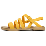 Crocs Tulum Lengvi Basutės Su Dirželiais Romėni&scaron;kos Basutės Moteri&scaron;kos Basutės Geltonos 206107-75Q 34-35