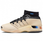 Infinite Archives x Air Jordan 17 Retro Low Beach Unisex Bėgimo bateliai Smėlio spalvos Metalinis-Sidabrinis Juodas IH0177-200 40.5